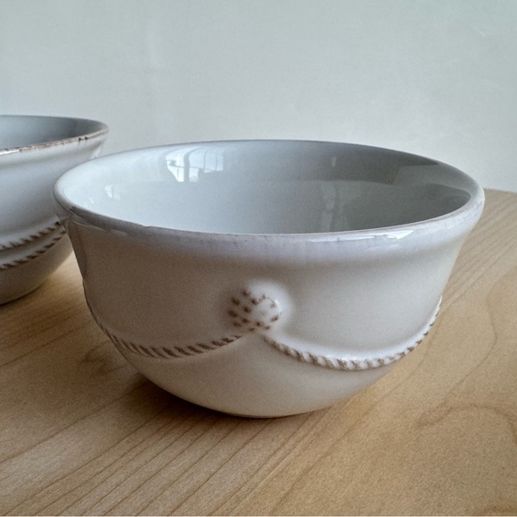NEW (Set/4) Juliska Berry & Thread Whitewash Stoneware Nesting Prep Bowls - Picture 11 of 14